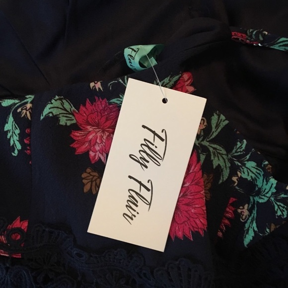 NWT Filly Flair Floral Maxi Dress - Picture 5 of 5